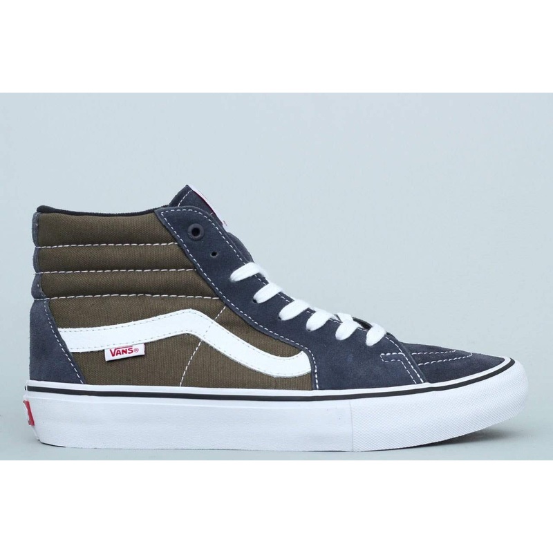 Vans Sk8-Hi Pro Shoes Ebony / Olive