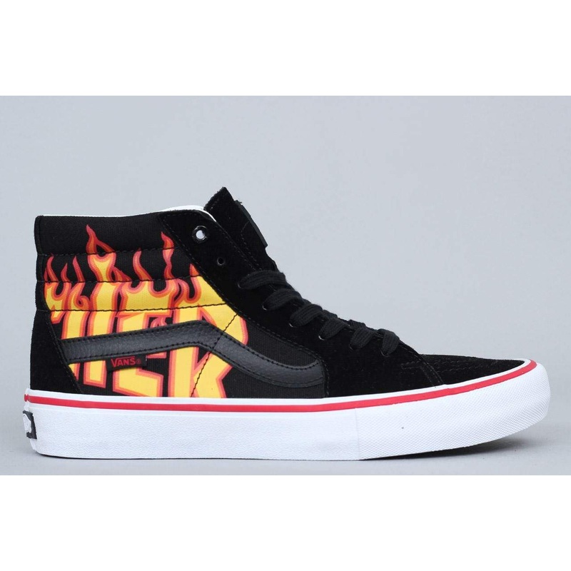 Vans Sk8-Hi Pro Shoes (Thrasher) Black