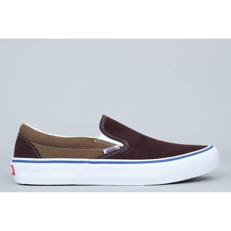 Vans Slip-On Pro Shoes (Two-Tone) Coffee Bean / Teak
