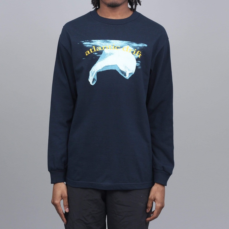 Atlantic Drift Save Bags Longsleeve T-Shirt Navy