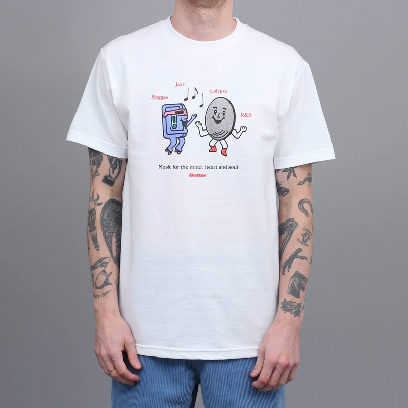 Butter Goods Soul T-Shirt White