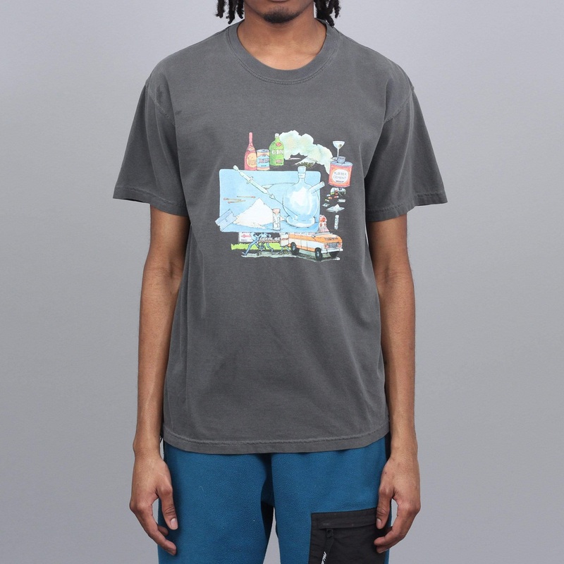Fucking Awesome Ambulance T-Shirt Pigment-Dyed Pepper
