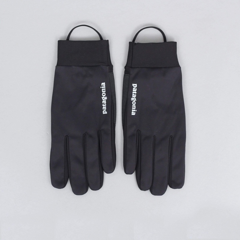 Patagonia Wind Shield Gloves Black