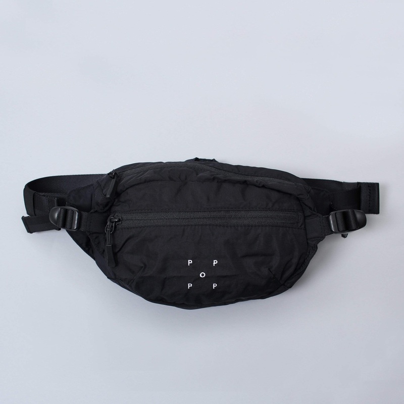 Pop Trading Hip Bag Black / White