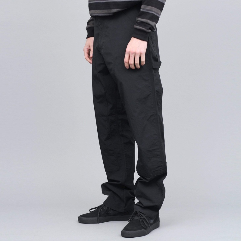 Pop Trading X Carhartt Double Knee Pant Black