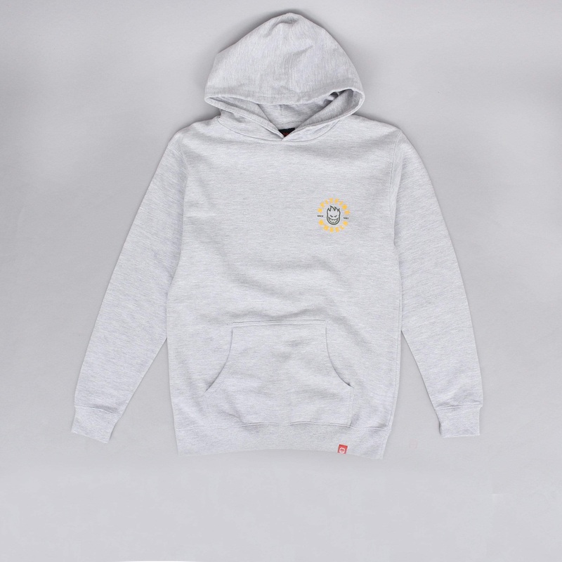 Spitfire Bighead Classic Youth Hood Grey Heather