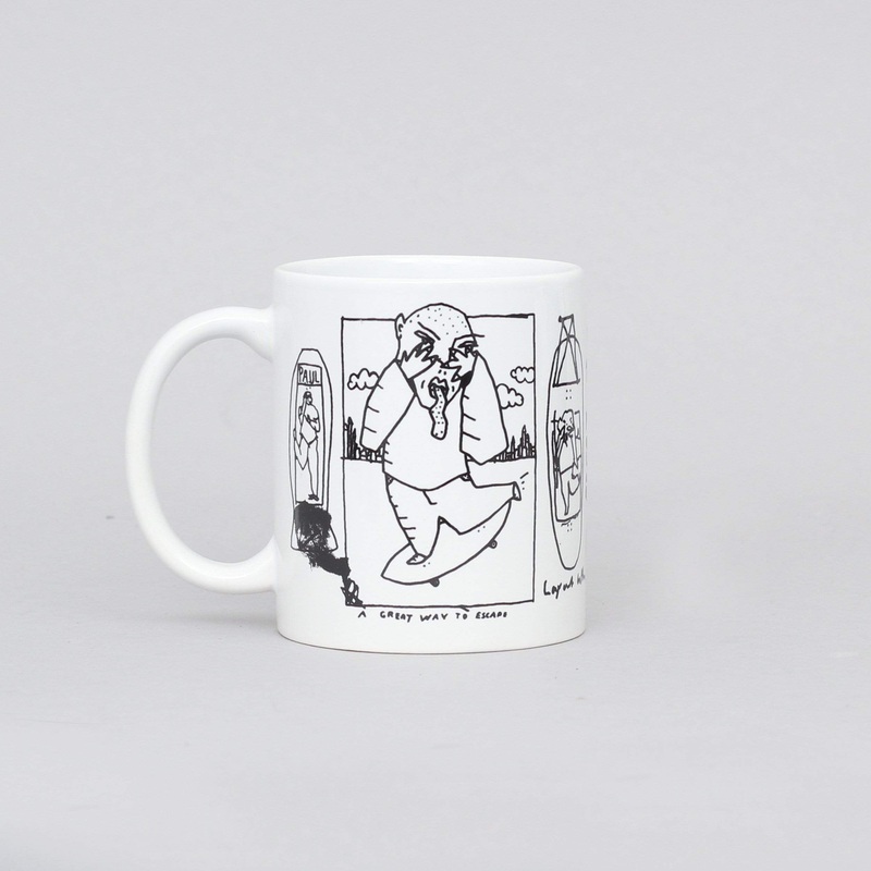 Polar Doodle Mug White