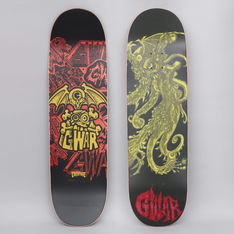 Creature 9 Gwar Comic Skateboard Deck