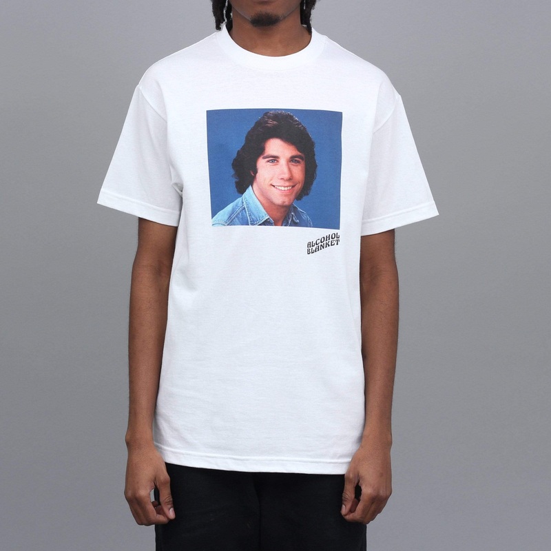 Alcohol Blanket John T-Shirt White