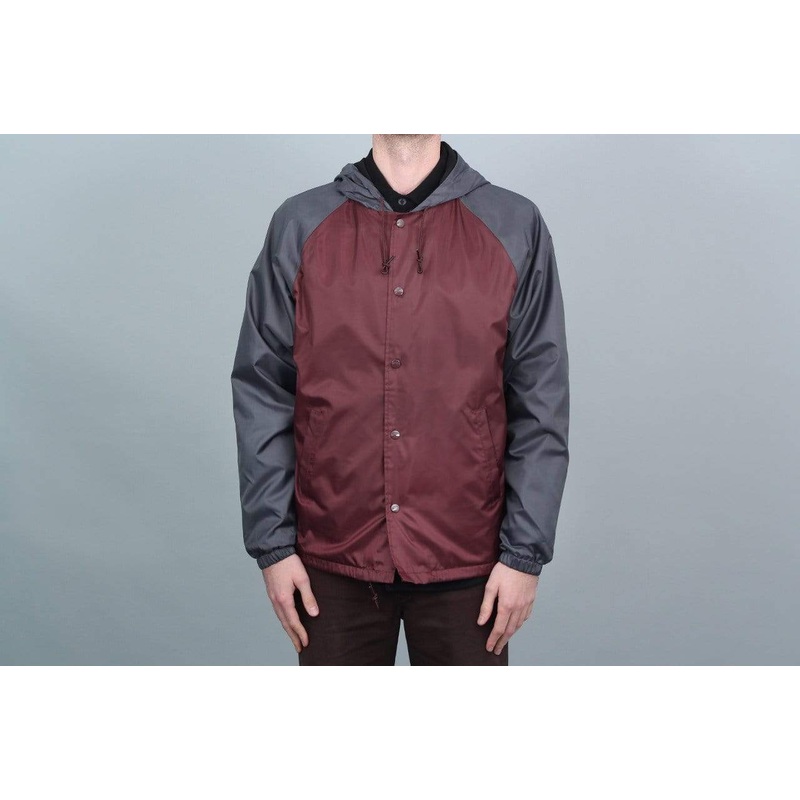 Brixton Hoover Jacket Burgundy / Charcoal