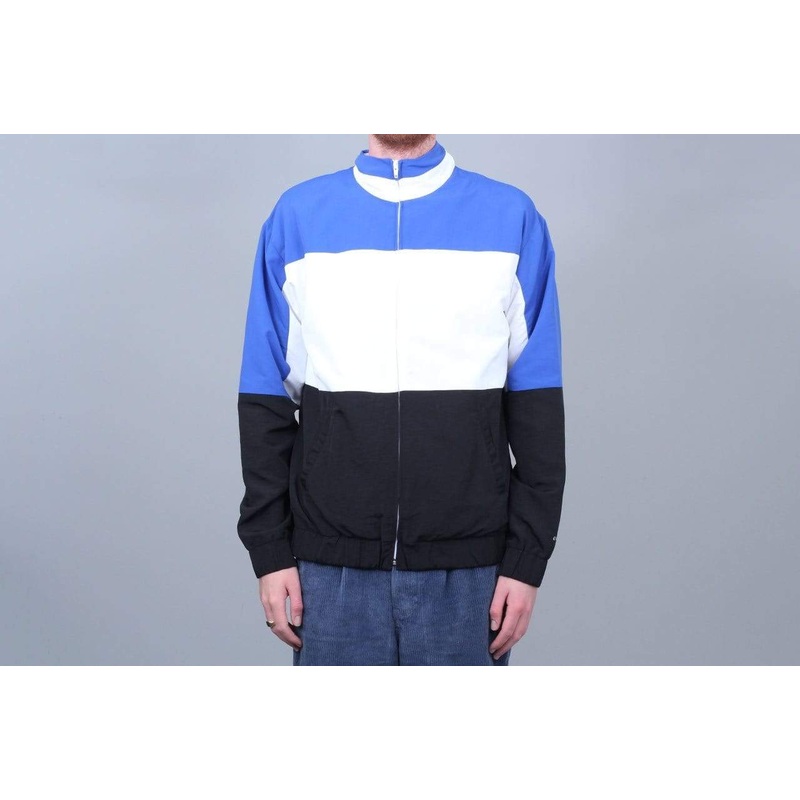 Grand Collection Nylon Jacket White / Blue