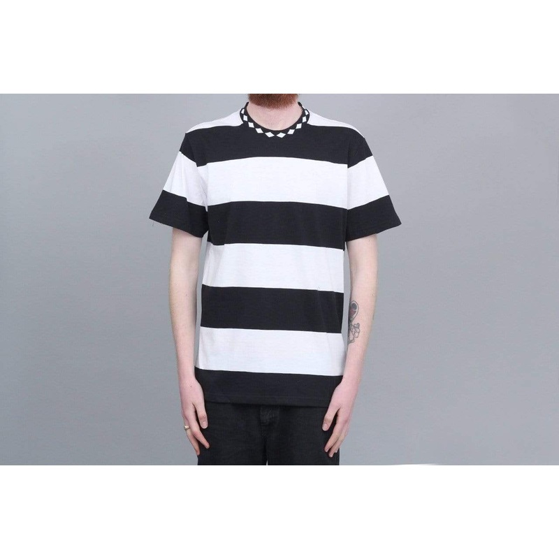 HUF Ace Stripe Shirt Black