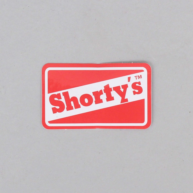 Shorty’s OG Logo Medium Sticker Red