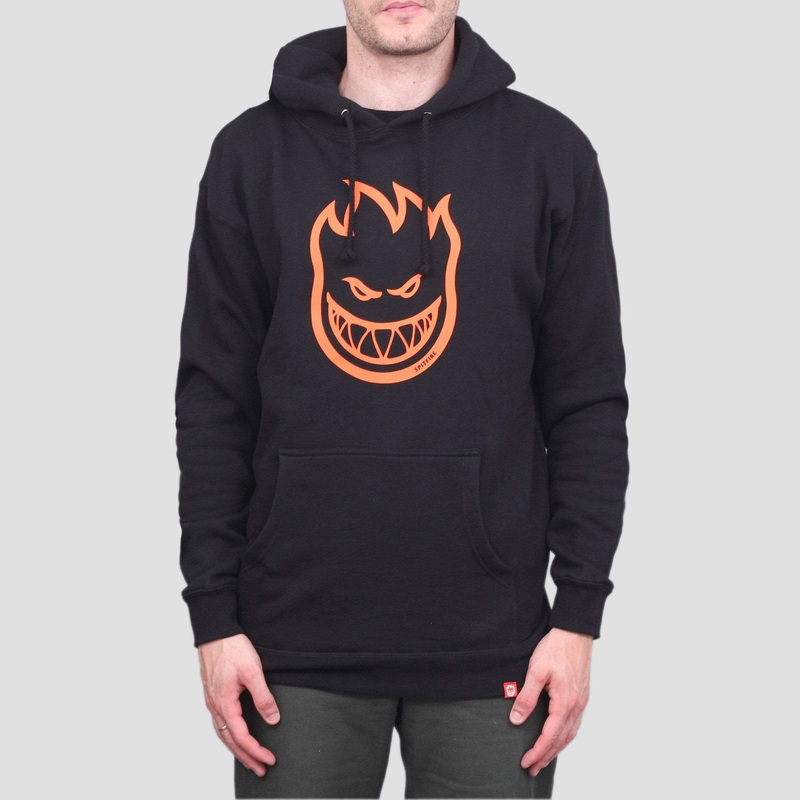 Spitfire Bighead Hood Black / Orange