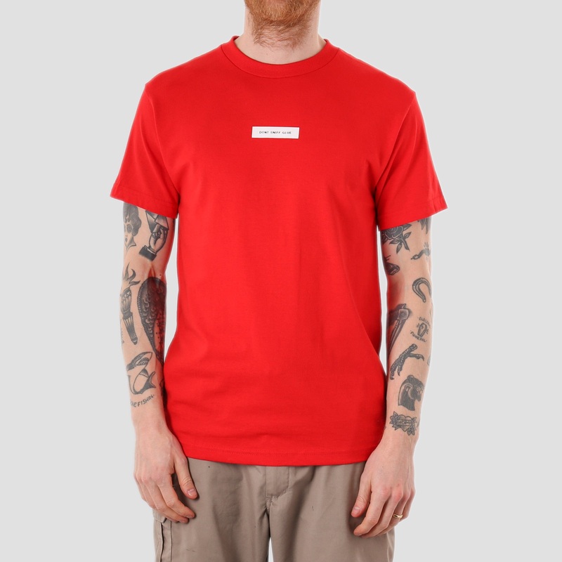 Glue Dont Sniff Glue T-Shirt Red