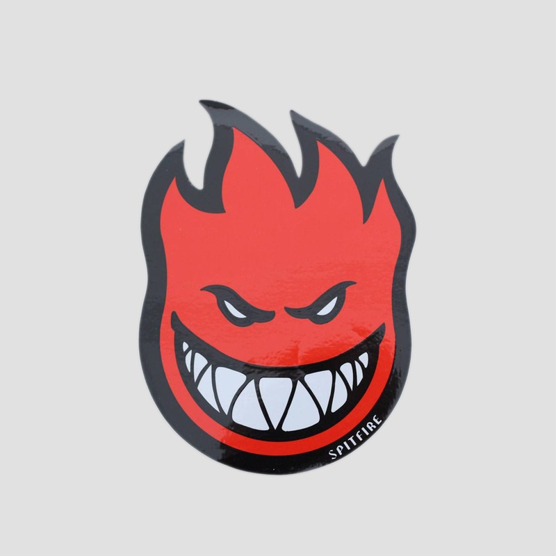 Spitfire Fireball Sticker Red Medium