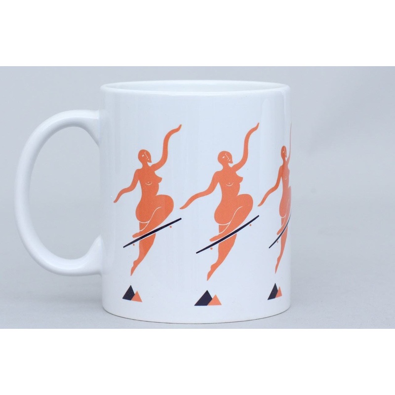 Polar No Complies Mug White / Orange