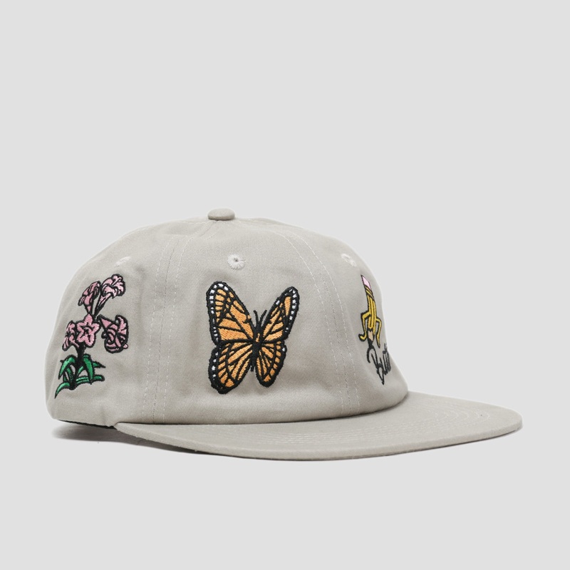 Butter Goods Sketches 6 Panel Cap Khaki