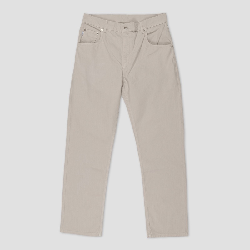 Dancer Five Pocket Pant Oyster Grey