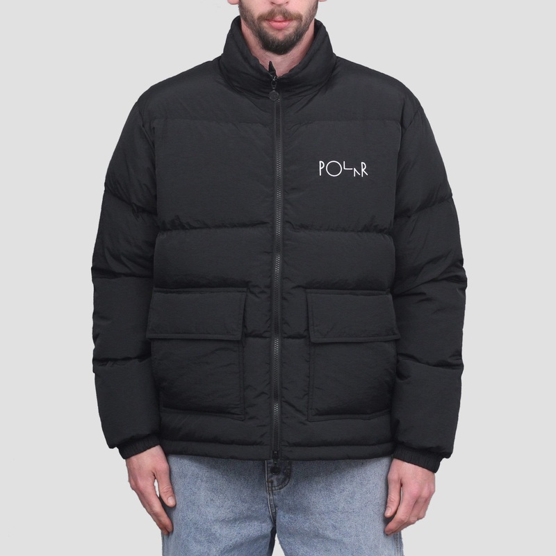 Polar Pocket Puffer Jacket Black