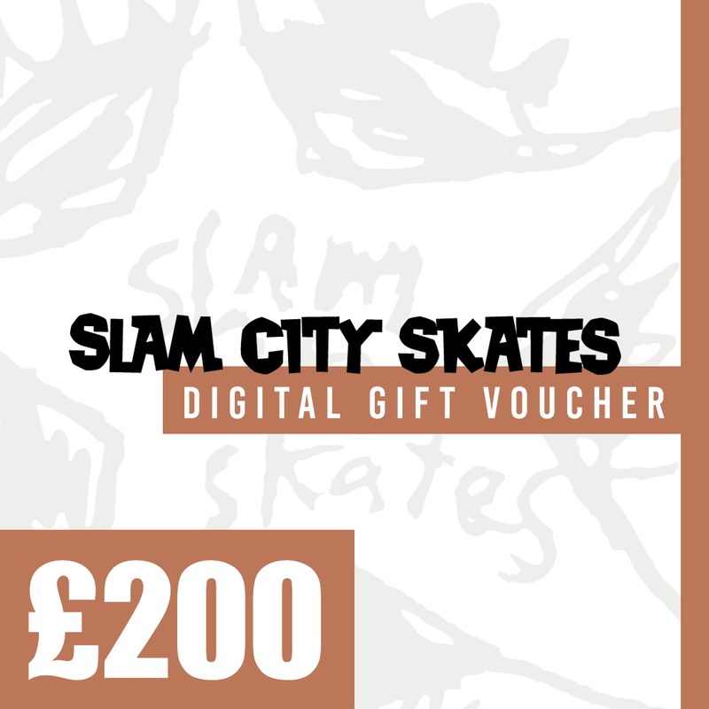 Slam City Skates 200 Digital Gift Voucher Card