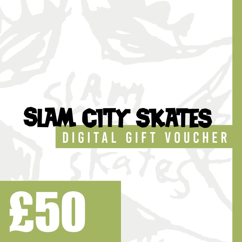 Slam City Skates 50 Digital Gift Voucher Card