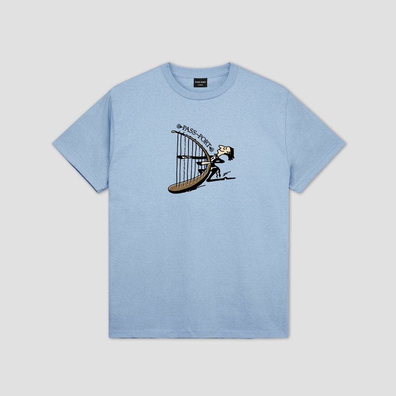 PassPort Maestro T-Shirt Stonewash Blue