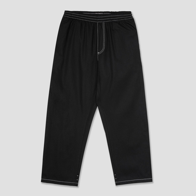 Polar Surf Pants Contrast Black White