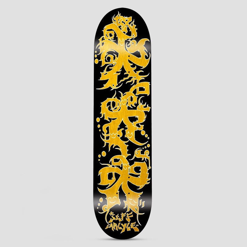 GX1000 8.125 Star Stack – Jeff Carlyle Skateboard Deck Black