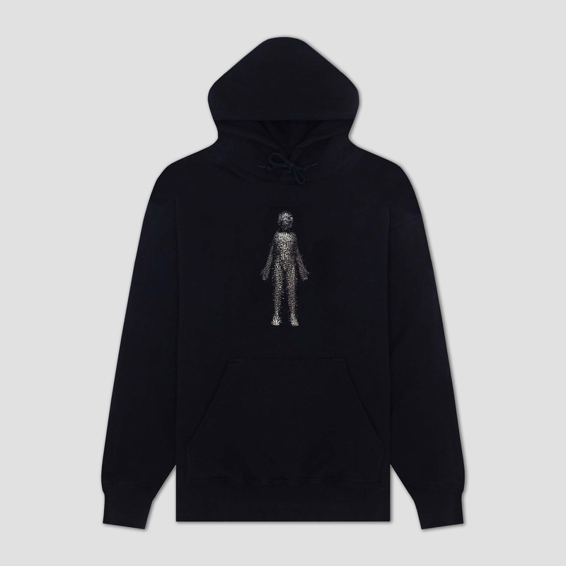Hockey Newborn Hood Black
