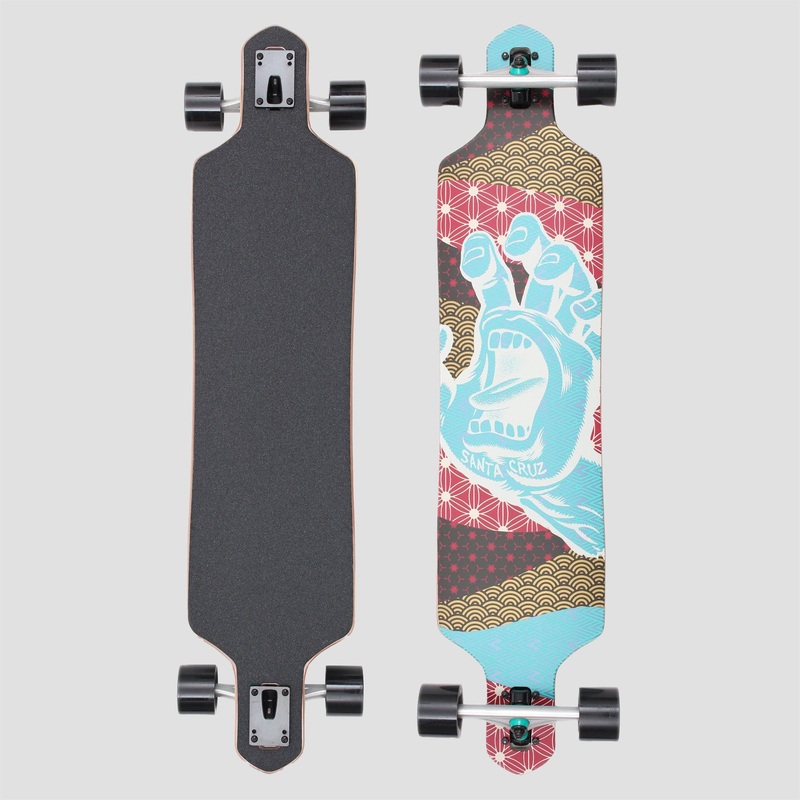 Santa Cruz 41 Monyo Hand Drop Thru Complete Longboard