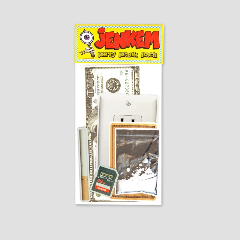 Jenkem Party Prank Sticker Pack