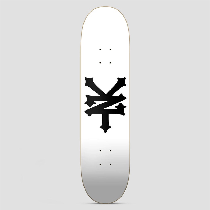 Zoo York 8.125 OG 95 Crackerjack Skateboard Deck White / Black