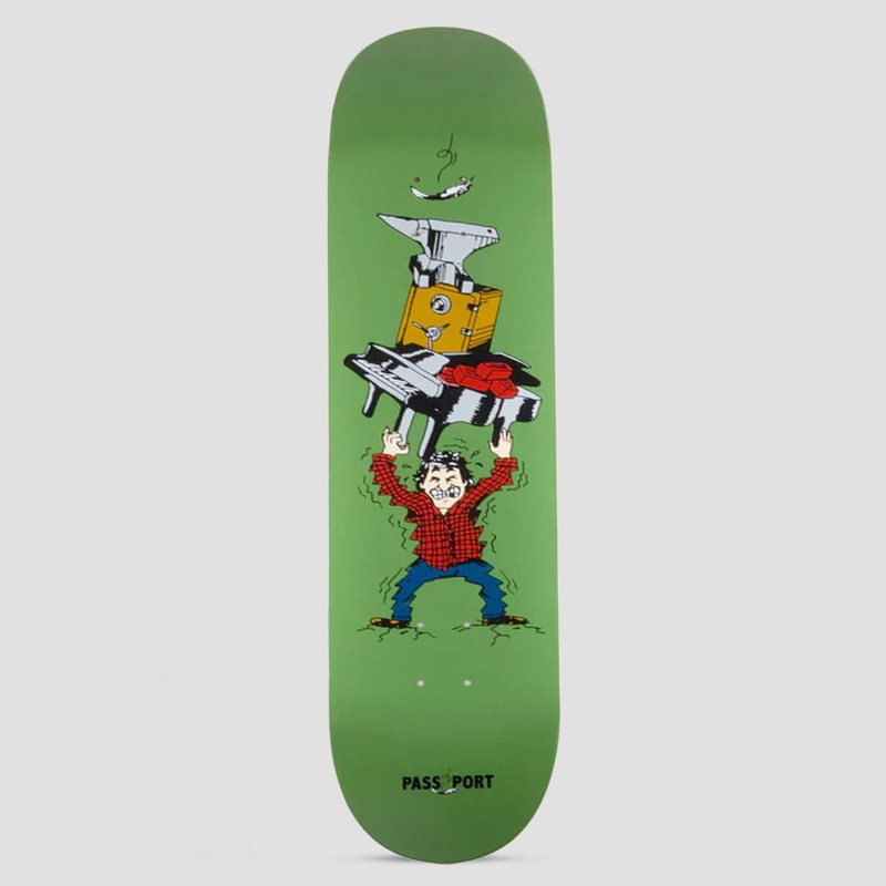 Passport 8.25 Times Are Tough Crumble Skateboard Deck