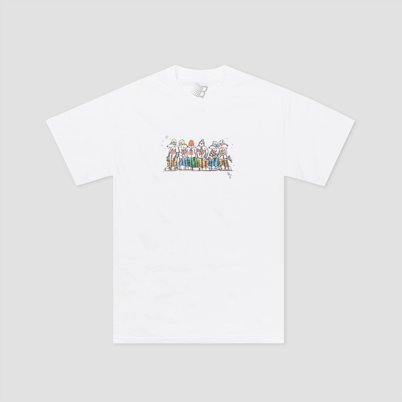 Bronze Dog Gang T-Shirt White