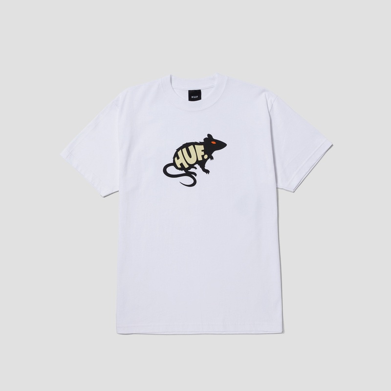 HUF Man’s Best Friend  T-Shirt White