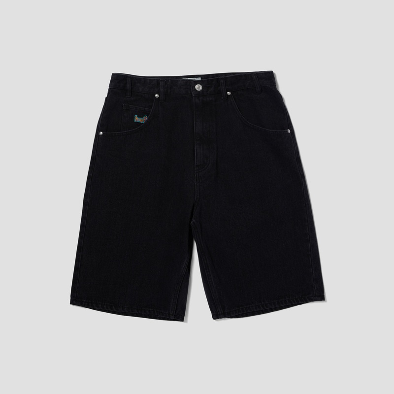 HUF Cromer Short Washed Black