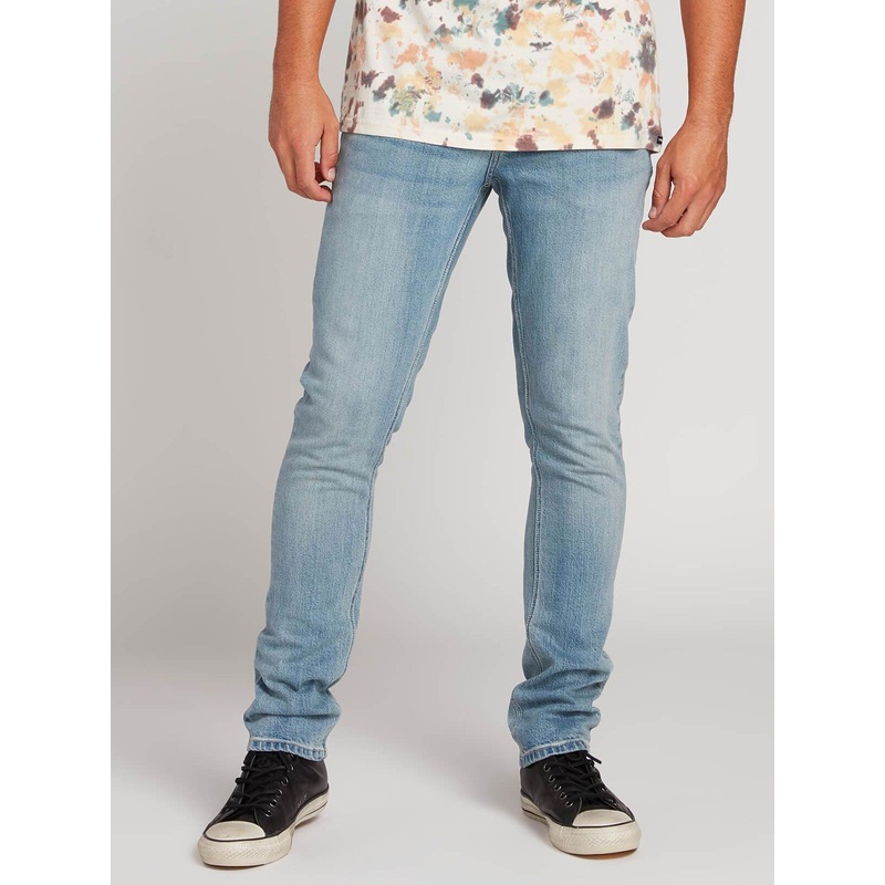 2X4 Skinny Fit Wide Goods Light Jeans