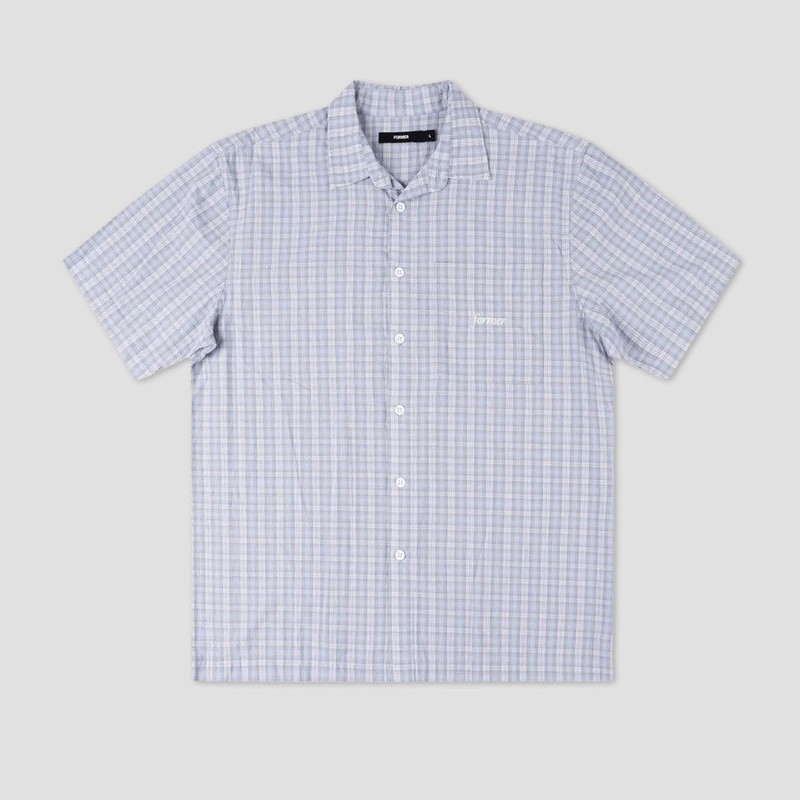 Former Manners Check Shirt Blue