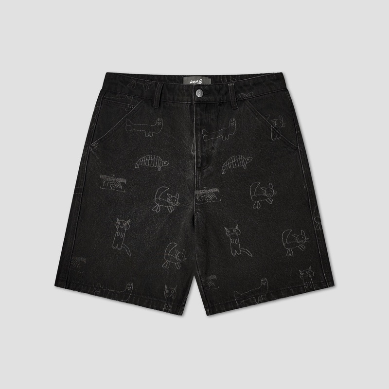 Former Reynolds Yardage Denim 21″ Walk Short Washed Black