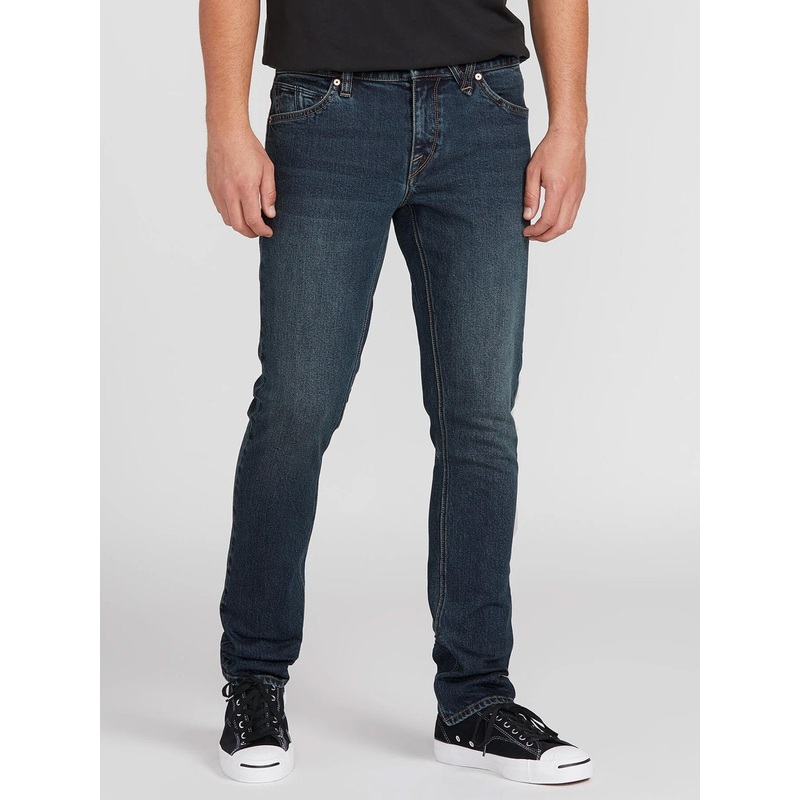 2X4 Skinny Fit Medium Blue Wash Jeans