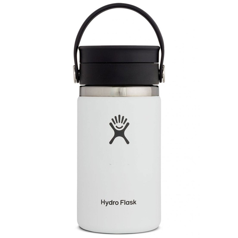 12oz Coffee with Flex Sip Lid White Bottle