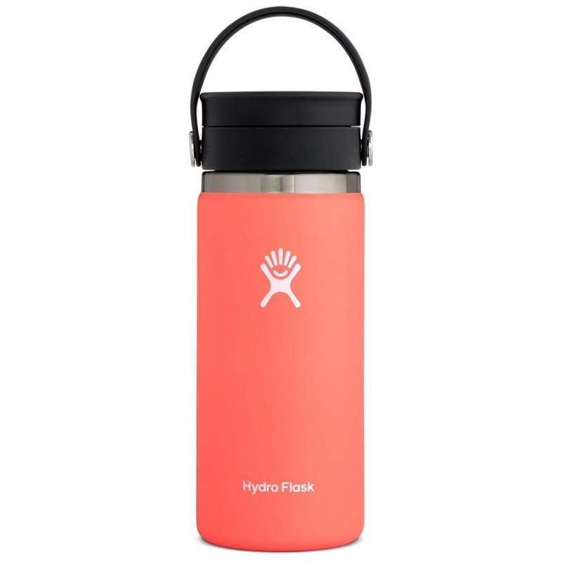 16oz Coffee with Flex Sip Lid Hibiscus Bottle