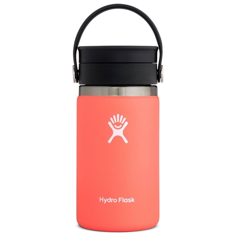 12oz Coffee with Flex Sip Lid Hibiscus Bottle