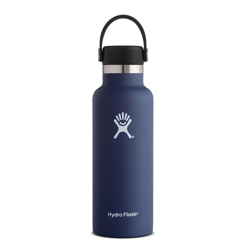 18oz Standard Mouth with Flex Cap Cobalt Bottle
