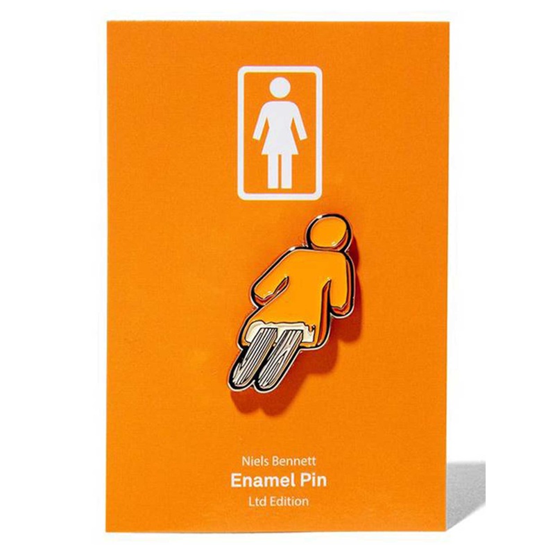 Creamsicle Enamel Pin