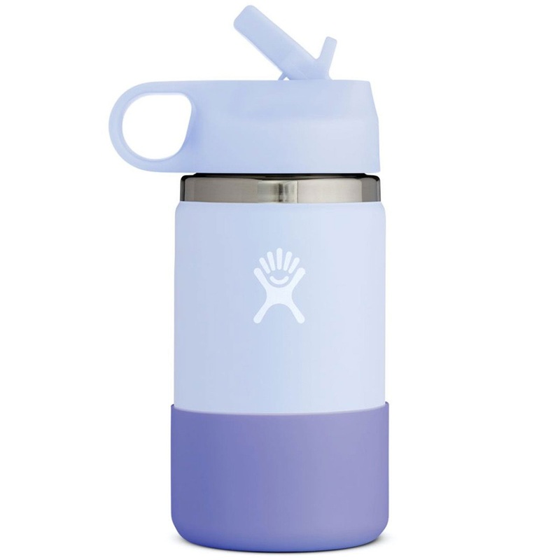 12oz Wide Mouth With Straw Lid & Boot Fog Bottle (Kids)