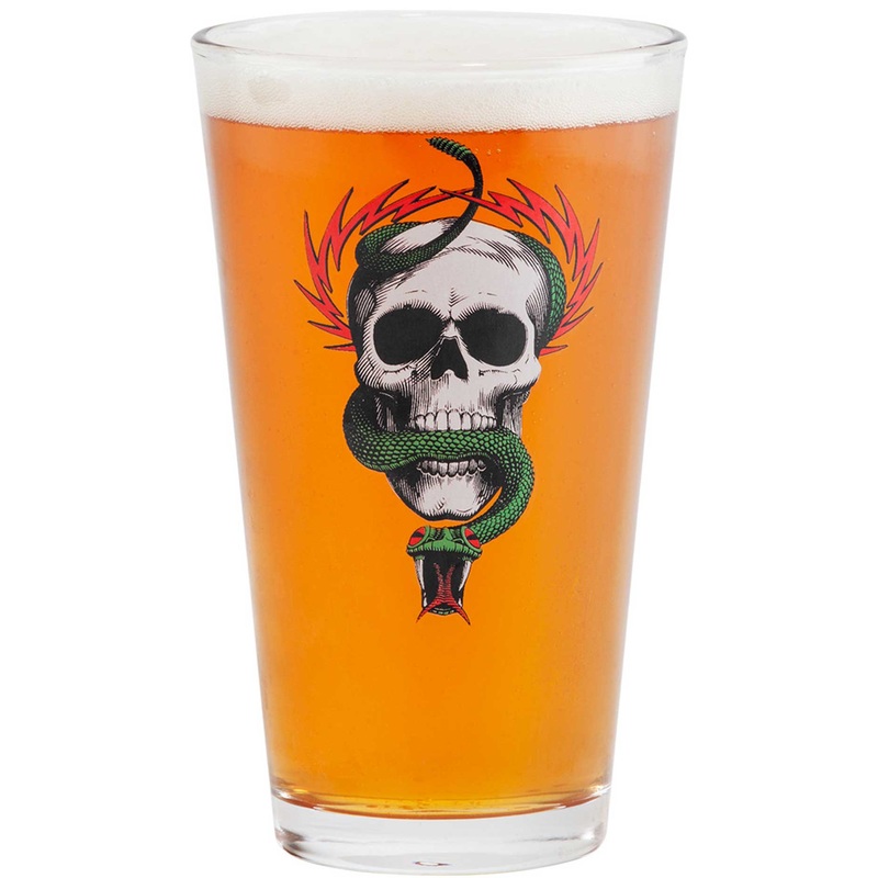 Mcgill Skull & Snake Pint Glass