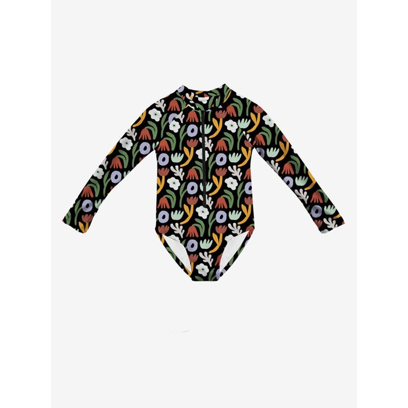Petal’s Realm Long Sleeve One Piece Rashguard (Girls 2-7)
