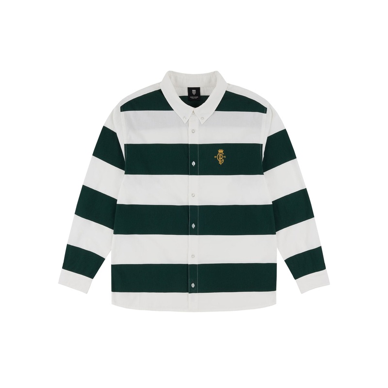 Four Bars Long Sleeve Buttondown Shirt
